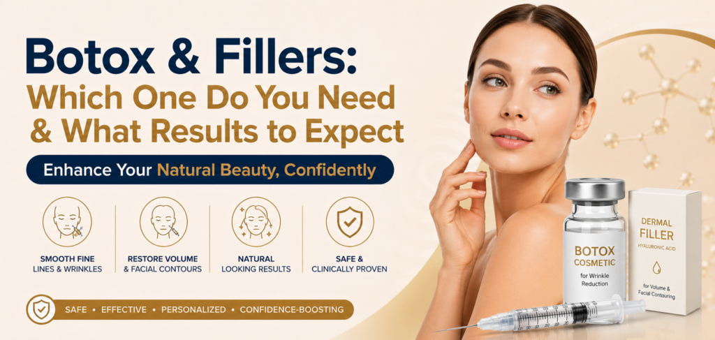 Botox vs fillers